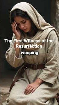 The First Witness of the Resurrection Had No Legal Voice.
