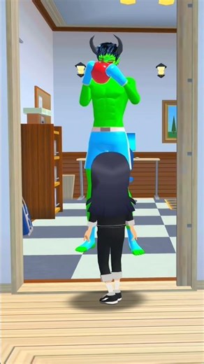 Hantu dengan Mio #funny #games #sakuraschoolsimulator #funnyvideos #viralvideo #sakurastory😀😀
