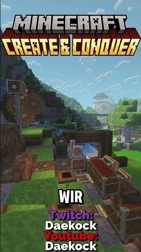 🔥 Create and Conquer Farm Power: Steam and Ore! #createandconquer #minecraft #daecock