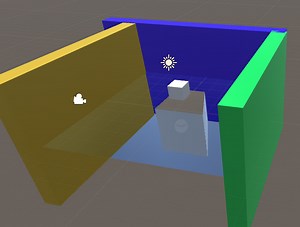 Using light probe to reflect objects placed on a plane?