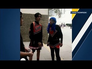 Ontario school bans boys pep squad from dressing as cheerleaders | ABC7