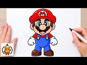 How To Draw Mario EASY | Step By Step Drawing Tutorial