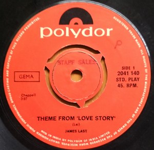 James Last - Theme From Love Story / The Party Is Over