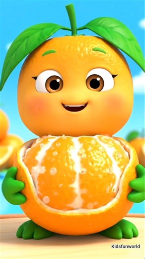 AI Fruit Babies Eating Fruits 🍎 | 3D Cartoon Cute Characters #kidsvideo #shorts #shortsvideo
