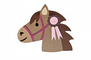 Bastelset Einladungskarten Pferd Pferdemotiv - Perfekt für jeden Pferdegeburtstag oder Pferdeparty | Einladungskarte Pferd |Pferd Mottoparty - Etsy.de