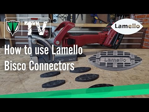 How to use Lamello Bisco Connectors