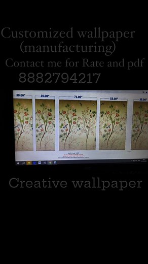 1.3K views · 62 shares | Customized wallpaper manufacturing contact me for rate and pdf and more detail (8882794217) creative wallpaper @all follower | Madhu Verma | Facebook