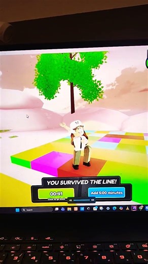 just survived the lunch line on Roblox