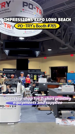 🔥 IMPRESSIONS EXPO LONG BEACH 2026 ✖ PO-TRY 🥳 ⏰ Jan 22–24, 2026, at Long Beach Convention Center 📍 Booth: 765! See you there~ #DTFPrinting #UVDTFPrinting #DTFPrinter #UVDTFPrinter #UVDTF #TShirtPrinting #POD #ImpressionsExpo2026 | PO-TRY