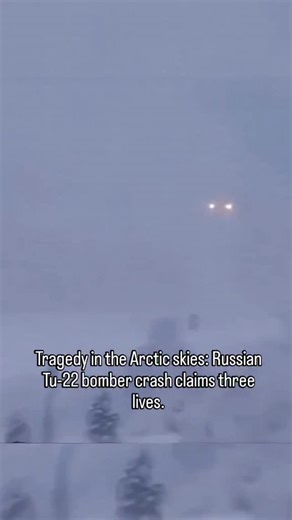Aviation news on Instagram: "Breaking news | Military Aviation Incident A Russian Tu-22 strategic bomber has crashed in the Arctic region, resulting in the tragic loss of three crew members. Authorities have confirmed the incident, and further details regarding the cause of the crash are awaited as investigations continue. 📸 Repost: @flightlevel.420 #AviationNews #MilitaryAviation #Tu22 #AviationSafety #AviationUpdate #AvGeek #AviationPhotography #Aircraft #AirForce"
