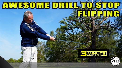 Simple Golf Drill to Fix Flipping Hands Forever