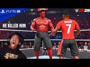 IShowSpeed vs. Red Hulk - PS5 Pro [4K60] WWE 2K25