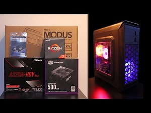 ASRock A320M-HDV R4.0 - AMD Ryzen 7 2700X - 32GB DDR4 - NOX XTREME MODUS - cheap PC Build budget