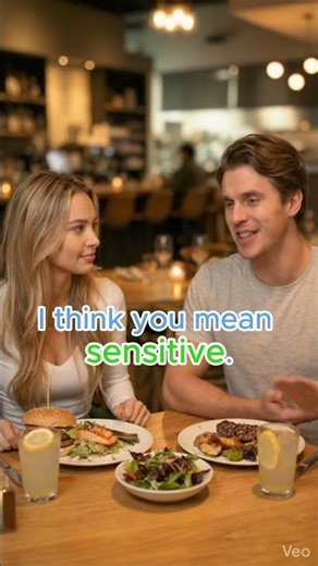 Common English Mistake: Sensible vs Sensitive #learnenglish #englishtips