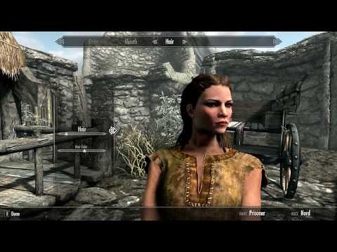 How to create a Pretty Female Character on Skyrim