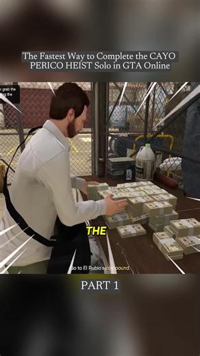 The Fastest way to complete the CAYO perico heIst solo in GTA Online #gta5 #gtaonline #GTAV #part1