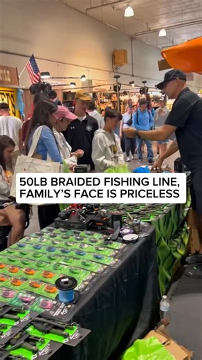 Clean cut through 50lb braided fishing line in seconds. But it’s the family’s priceless reaction that says it all 😂🎣 Line Cutterz is the real deal. #fishing #angler #fishinggear #bassfishing #fishinglife #outdoors #fish #fisherman | Line Cutterz, LLC.