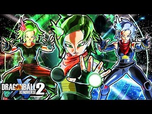 NEW LEGENDARY FEMALE SAIYAN - Best Everything CUSTOM Moveset & Skills CaC God - Xenoverse 2 Gameplay