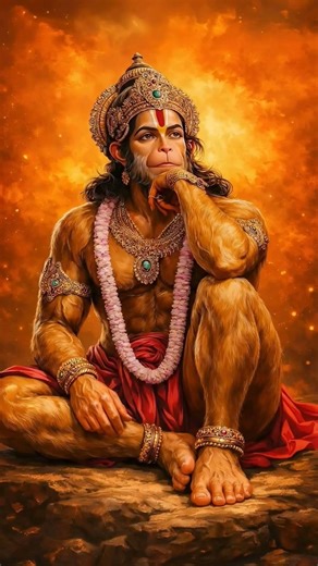 Close your eyes and just feel the power of lord hanuman ji 🚩🚩🚩#jaijaibajrangbali ❤️