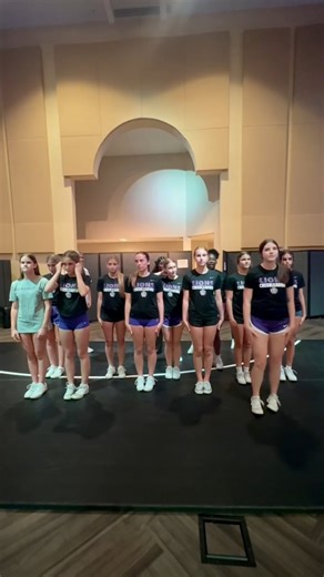 Cheerleading video