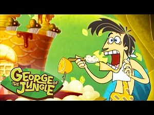 Making The Greatest Food 👨‍🍳 | George of the Jungle | Full Episode | Cartoons For Kids