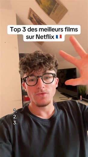 Top 3 des meilleurs films sur Netflix 🇫🇷 #cinéma #film