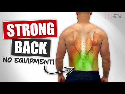 Strengthen Your Lower Back At Home [Do This Every Day!]