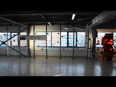 Instalatie demo canalizare vacuum – showroom VALROM Industrie