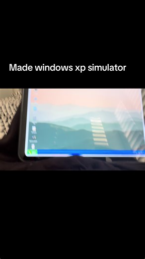 Made a windows xp simulator