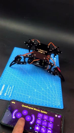 Acebot Bionic Spider Robot #shorts #arduino