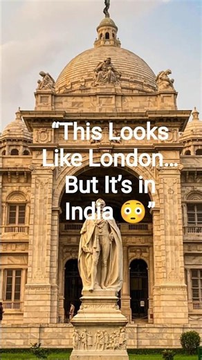 “This Monument in India Feels Like Europe 😮”—Victoria Memorial, a stunning marble monument, Kolkata