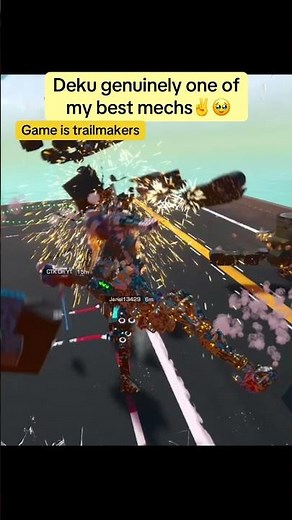 Genuinely PEAK trailmakers gameplay with ts✌️🥹 #mha #deku #mech #trailmakers #projectnexus