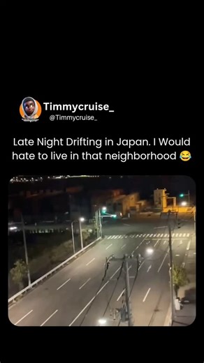 Timmycruise on Instagram: "Late-night adrenaline rush in Tokyo! This 25-second drone-captured video shows skilled drivers executing jaw-dropping high-speed drifts through empty urban intersections, tires smoking amid neon lights and city skyline. It's a raw glimpse into Japan's underground touge racing scene, which started in the 1970s on mountain passes and evolved into pro competitions like the D1 Grand Prix. The footage went viral on X with over 1.5 million views and 38k likes, reminding fans