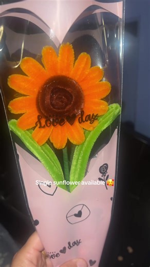 Sunflower available 🥰😉 #fyp #bouquet #smallbusiness #handmade #creatorsearchinsight