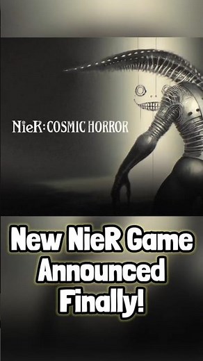 NieR 4 Officially Announced Trailer 🎉✨ #nierautomata #animeshorts #2b #a2 #nier #nierreplicant