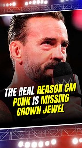 🤔 Why is CM Punk missing Crown Jewel? 🏆 Discover the shocking reason behind his absence! 💔 What do you think? Watch now! ⬇️ . . . #CMPunk #CrownJewel #WWE #WrestlingNews #Viral #Drama #Controversy #WWEFans #SportsEntertainment #TikTokTrend | Sportskeeda Wrestling
