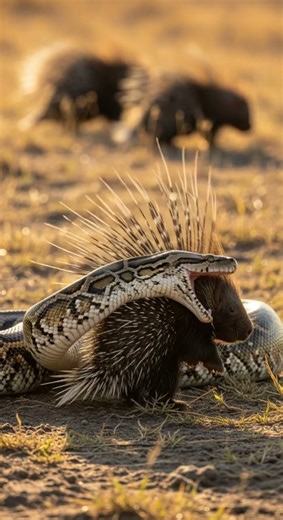 Will the snake successfully catch the fast moving prey #wildlife #snake #nature