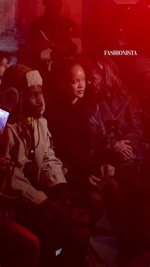 Rihanna's Stylish Support at A$AP Rocky's AWGE Show
