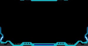 Modern Blue Stream Overlay