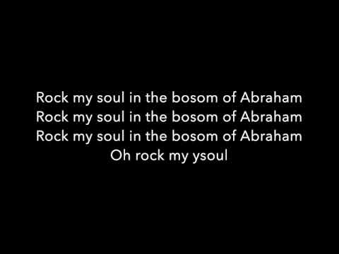 Rock My Soul (round) as a vocal warmup - Singalong (instrumental)
