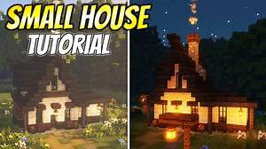 Minecraft: How to build a Small Survival House | Building Tutorial Minecraft Map