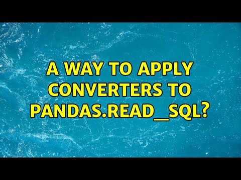A way to apply converters to pandas.read_sql?