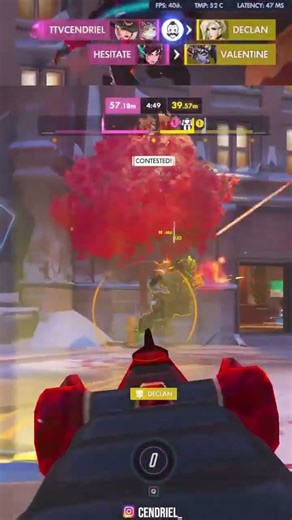 fred doing something #overwatch #overwatch2 #cod #ashe #funny #cute #girl