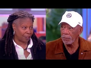 The View' Gets Slammed After Whoopi Goldberg Abruptly Ends Morgan Freeman Interview.