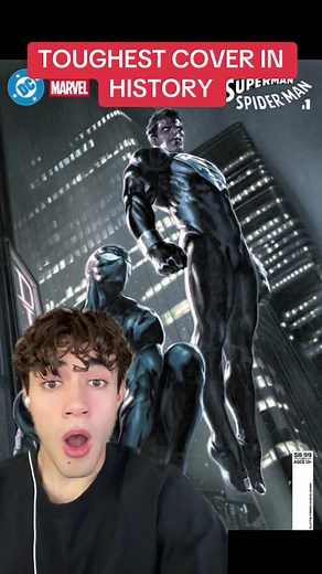 Superman and Spider-Man: The Ultimate Comic Book Cover