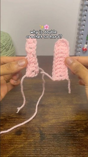 double crochet made easy ✨☁️ | crochet for absolute beginners #crochet #beginner #tutorial