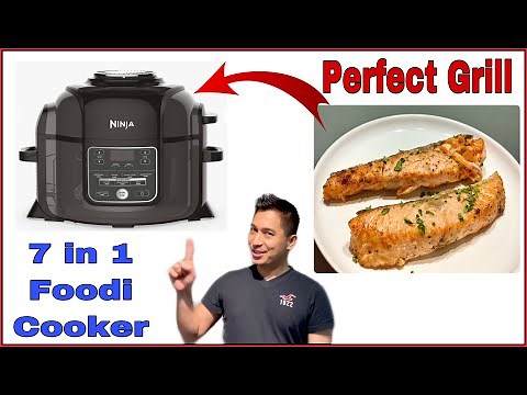 7 in 1 Ninja Foodi Cooker -Perfect Grilled Salmon || Watch until the end