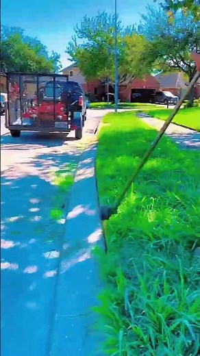 lawn edging process part 15 | edging before vs after mowing