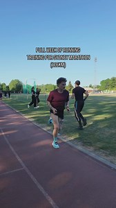 2.9K views · 1.6K reactions | Full week of marathon training (week 1) Easy runs pace between 4:40-5:10/km Tuesdays session- 3K @ 3:43/km 2k @ 3:34/km 10 x 400m @ 3:00/km Fridays session - 5 x 2k 3:45-3:25/km Sunday - 19k @ 4:27/km 9k @ 3:52/km 116km and 1300m of elevation #runnersofinstagram #instarunners #running #runningmotivation #instarunner #marathon | Thedentalathlete | Facebook