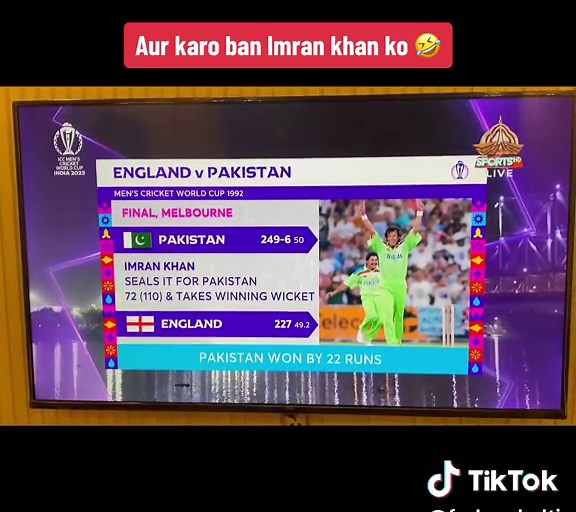 Imran khan 1992 - pak vs eng match coverage #pti #imrankhan #wc1992 #cricketworldcup #cwc2023 #cricket #pti #babar #releaseimrankhan #foryou